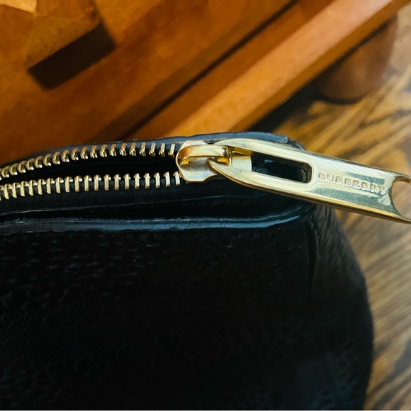 Burberry Black Embossed Leather Dewsbury Sachel - Picture 6 of 6